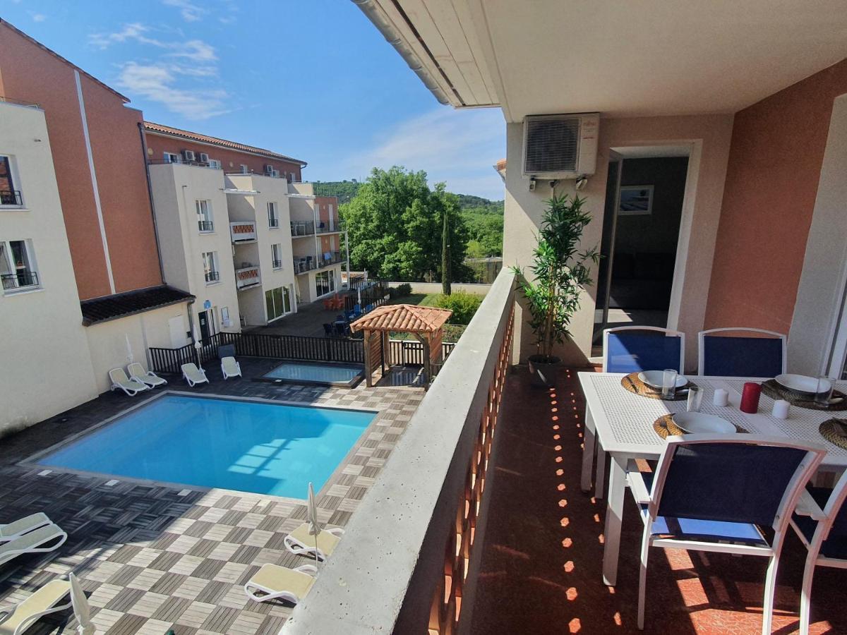 La Piscine Des Gorges - Climatisation Parking Apartamento Gréoux-les-Bains Exterior foto